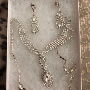 Earrings and Necklace